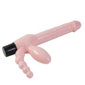 BAILE - ARNÉS SIN CUERDA TPR CON VIBRACIÓN Y ESTIMULACION ANAL 25.4 CM-MillenialSexshop-BAILE Imagen del artículo erótico BAILE - ARNÉS SIN CUERDA TPR CON VIBRACIÓN Y ESTIMULACION ANAL 25.4 CM de BAILE en la sección JUGUETES BIENESTAR |Arneses|Arneses sin Vibración de Millenial Sexshop.