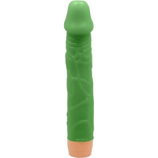 Imagen del artículo erótico BAILE - BILL VIBRADOR REALÍSTICO 22.5 CM VERDE de BAILE en la sección JUGUETES BIENESTAR |Vibradores|Vibradores HI-TECH de Millenial Sexshop.