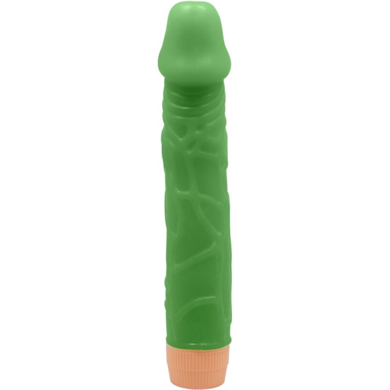 Imagen del artículo erótico BAILE - BILL VIBRADOR REALÍSTICO 22.5 CM VERDE de BAILE en la sección JUGUETES BIENESTAR |Vibradores|Vibradores HI-TECH de Millenial Sexshop.