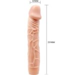 BAILE - BOB VIBRADOR REALÍSTICO 22.5 CM NATURAL - Imagen 5