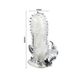 BAILE - BRAVE MAN EXTENSION PENE VIBRADOR RABBIT - Imagen 9