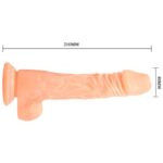 BAILE - COCK DILDO REALÍSTICO CON VIBRACIÓN - Imagen 3