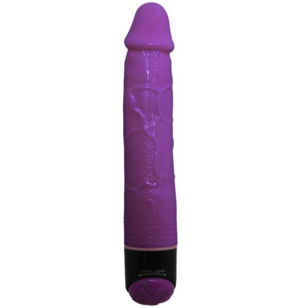 Imagen del artículo erótico BAILE - COLORFUL SEX VIBRADOR REALÍSTICO LILA 23 CM de BAILE en la sección JUGUETES BIENESTAR |Vibradores|Vibradores Realisticos de Millenial Sexshop.