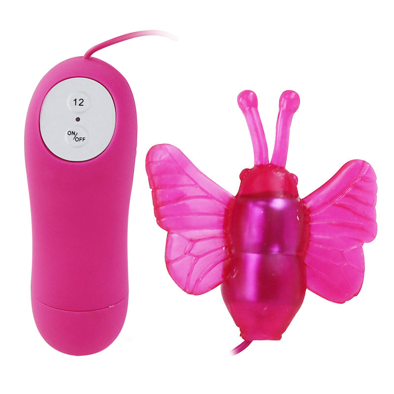 Imagen del artículo erótico BAILE - CUTE SECRET MARIPOSA ESTIMULADORA VIBRADOR 12V de BAILE STIMULATING en la sección JUGUETES BIENESTAR |Vibradores|Mini vibradores de Millenial Sexshop.