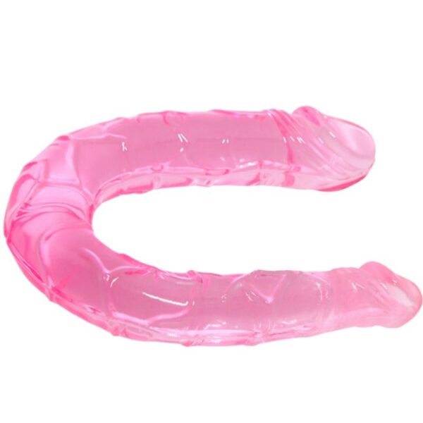 Imagen del artículo erótico BAILE - DOUBLE DONG DILDO DOBLE ROSA de BAILE DILDOS en la sección JUGUETES BIENESTAR |Dildos sin Vibración de Millenial Sexshop.