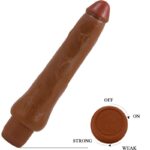 BAILE - DRYAD VIBRADOR REALÍSTICO 25 CM MULATO - Imagen 5