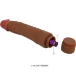 BAILE - DYBBUK VIBRADOR REALÍSTICO 24 CM MULATO - Imagen 3