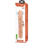 BAILE - DYBBUK VIBRADOR REALÍSTICO 24 CM NATURAL - Imagen 6