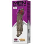 BAILE - FUNDA EXTENSORA PENE CON VIBRACIÓN Y STRAP PARA TESTÍCULOS 13.5 CM - Imagen 2
