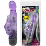 BAILE - GIVE YOU A KIND OF LOVER VIBRADOR CON RABBIT LILA 10 MODOS - Imagen 2