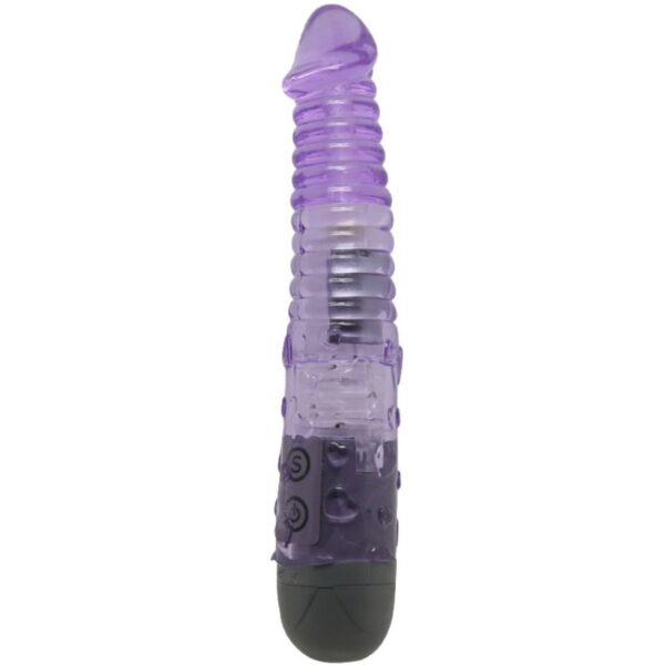 Imagen del artículo erótico BAILE - GIVE YOU LOVER A KIND OF LOVER VIBRADOR LILA de BAILE VIBRATORS en la sección JUGUETES BIENESTAR |Vibradores|Vibradores Clasicos anales o vaginales de Millenial Sexshop.