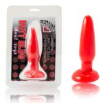 Imagen del artículo erótico BAILE - PLUG ANAL PEQUEÑO ROJO 15 CM de BAILE ANAL en la sección JUGUETES BIENESTAR |Anal|Plugs Anales de Millenial Sexshop.