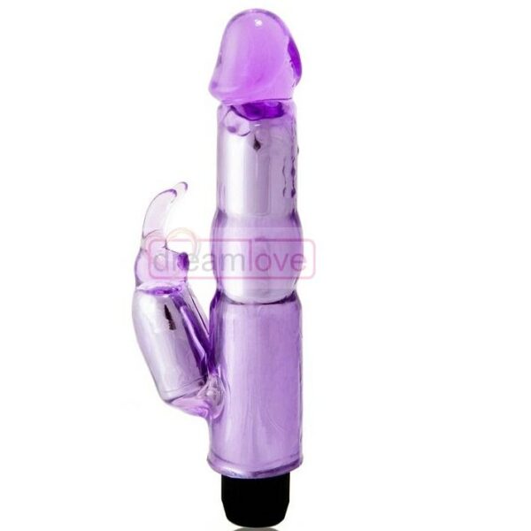 Imagen del artículo erótico BAILE - RABBIT FANTASY VIBE MORADO de BAILE VIBRATORS en la sección JUGUETES BIENESTAR |Vibradores|Vibradores Rabbit de Millenial Sexshop.