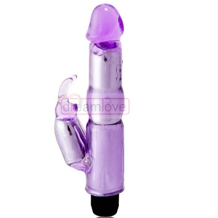 Imagen del artículo erótico BAILE - RABBIT FANTASY VIBE MORADO de BAILE VIBRATORS en la sección JUGUETES BIENESTAR |Vibradores|Vibradores Rabbit de Millenial Sexshop.