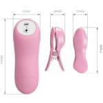 BAILE - ROMANTIC WAVE PINZAS CON VIBRACIÓN Y ELECTROSHOCK - Imagen 3