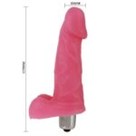 BAILE - SLIK PLEASURE LOVE CLONE VIBRADOR NATURAL - Imagen 2