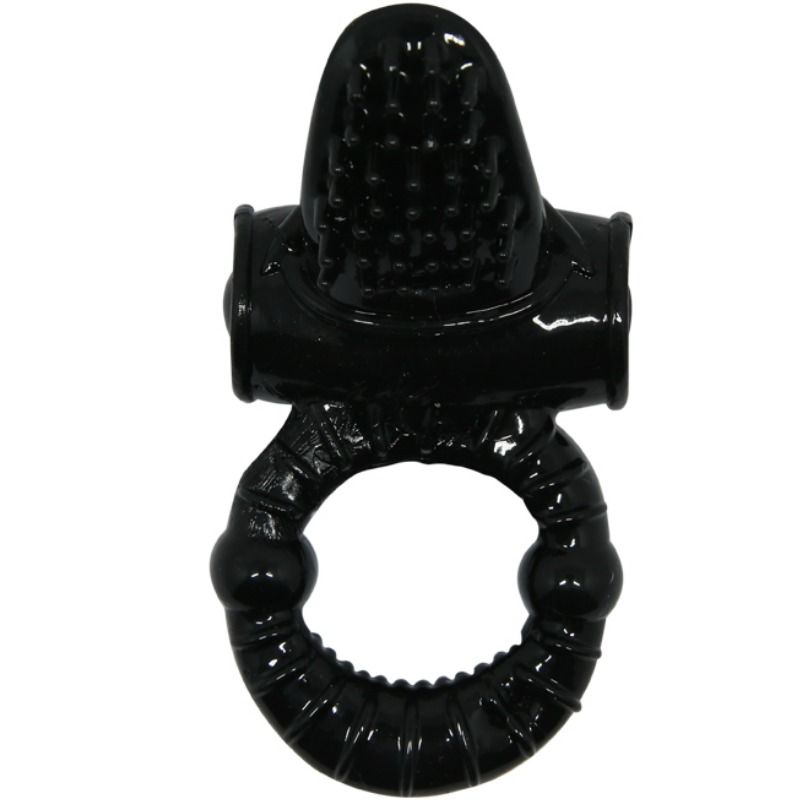 Imagen del artículo erótico BAILE - SWEET RING ANILLO VIBRADOR CON RABBIT TEXTURADO de BAILE FOR HIM en la sección JUGUETES BIENESTAR |Juguetes para Hombres|Accesorios para el pene|Anillos Pene|Anillos sin vibración de Millenial Sexshop.