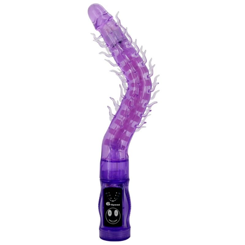 Imagen del artículo erótico BAILE - THORN VIBRADOR ESTIMULADOR LILA de BAILE en la sección JUGUETES BIENESTAR |Vibradores|Vibradores Clasicos anales o vaginales de Millenial Sexshop.
