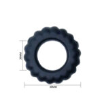 BAILE - TITAN COCKRING BLACK 2 CM - Imagen 4