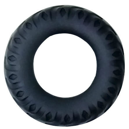 Imagen del artículo erótico BAILE - TITAN COCKRING BLACK GREEN 2 CM de BAILE FOR HIM en la sección JUGUETES BIENESTAR |Juguetes para Hombres|Accesorios para el pene|Anillos Pene|Anillos sin vibración de Millenial Sexshop.