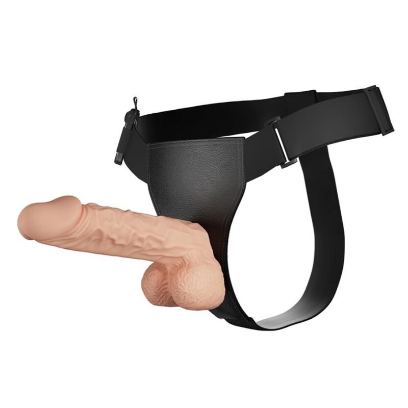 BAILE - ULTRA PASSIONATE HARNESS 24 CM NATURAL-MillenialSexshop-BAILE HARNESS COLLECTION Imagen del artículo erótico BAILE - ULTRA PASSIONATE HARNESS 24 CM NATURAL de BAILE HARNESS COLLECTION en la sección JUGUETES BIENESTAR |Arneses|Arneses sin Vibración de Millenial Sexshop.