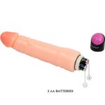 BAILE - VIBRADOR REALÍSTICO FLEXIBLE 25 CM - Imagen 4