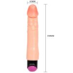BAILE - VIBRADOR REALÍSTICO FLEXIBLE 25 CM - Imagen 6