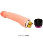 BAILE - VIBRADOR REALÍSTICO FLEXIBLE NATURAL 24 CM - Imagen 8