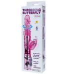 BAILE - VIBRADOR RECARGABLE CON ROTACION Y ESTIMULADOR THROBBING BUTTERF - Imagen 9