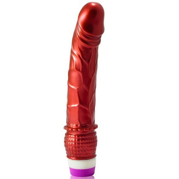 Imagen del artículo erótico BAILE - VIBRADOR ROJO REALÍSTICO 23 CM de BAILE VIBRATORS en la sección JUGUETES BIENESTAR |Vibradores|Vibradores Realisticos de Millenial Sexshop.