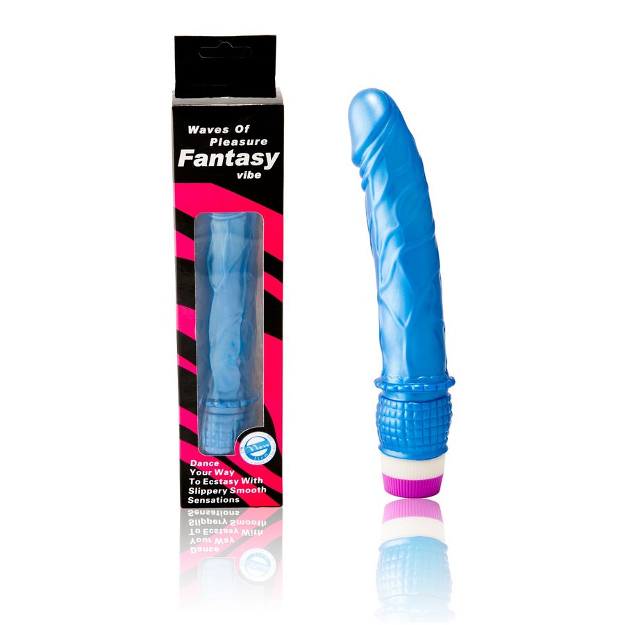 Imagen del artículo erótico BAILE - WAVES OF PLEASURE VIBRADOR 23 CM AZUL de BAILE VIBRATORS en la sección JUGUETES BIENESTAR |Vibradores|Vibradores Realisticos de Millenial Sexshop.