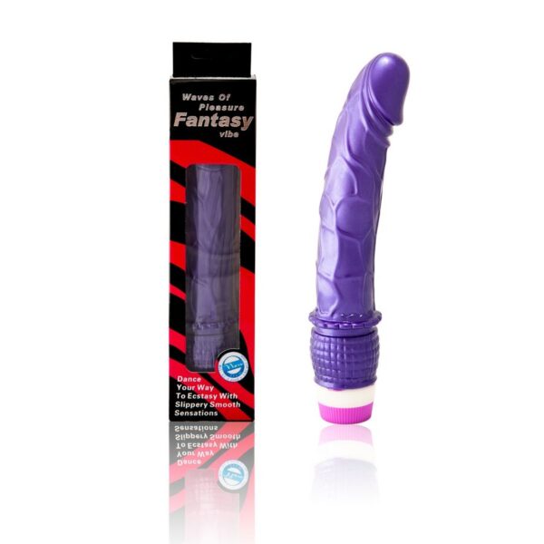 Imagen del artículo erótico BAILE - WAVES OF PLEASURE VIBRADOR 23 CM MORADO de BAILE VIBRATORS en la sección JUGUETES BIENESTAR |Vibradores|Vibradores Realisticos de Millenial Sexshop.