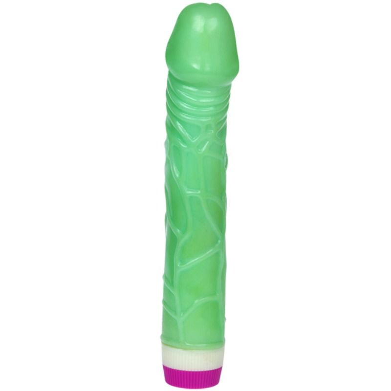 Imagen del artículo erótico BAILE - WAVES OF PLEASURE VIBRADOR 23 CM VERDE de BAILE VIBRATORS en la sección JUGUETES BIENESTAR |Vibradores|Vibradores Realisticos de Millenial Sexshop.
