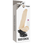 BASECOCK - VIBRADOR REALÍSTICO ARTICULABLE CONTROL REMOTO NATURAL 21 CM -O- 5 CM - Imagen 4