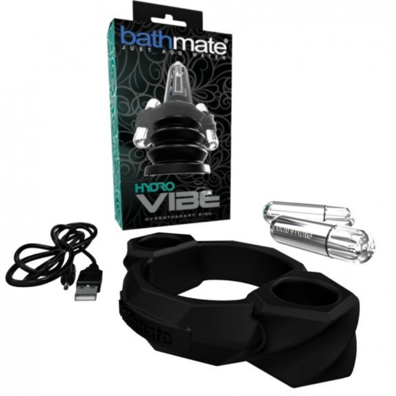 BATHMATE - HYDROVIBE ANILLO HIDROTERAPIA-MillenialSexshop-BATHMATE Imagen del artículo erótico BATHMATE - HYDROVIBE ANILLO HIDROTERAPIA de BATHMATE en la sección JUGUETES BIENESTAR |Juguetes para Hombres|Accesorios para el pene|Anillos Pene|Anillos con Vibración de Millenial Sexshop.