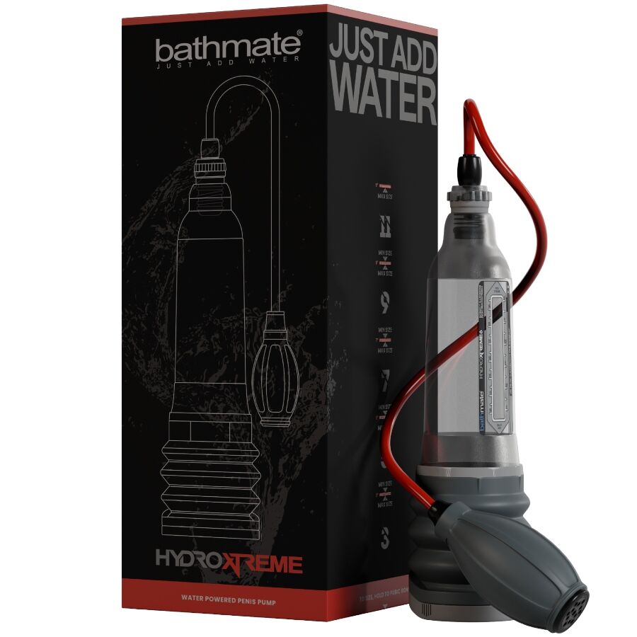 BATHMATE - HYDROXTREME 6-MillenialSexshop-BATHMATE Imagen del artículo erótico BATHMATE - HYDROXTREME 6 de BATHMATE en la sección JUGUETES BIENESTAR |Juguetes para Hombres|Accesorios para el pene|Bomba Alargadora Pene de Millenial Sexshop.