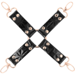 Imagen del artículo erótico BEGME - BLACK EDITION HOG TIE CUERO VEGANO de BEGME BLACK EDITION en la sección BDSM & BONDAGE |Bondage|Esposas de fijación de Millenial Sexshop.