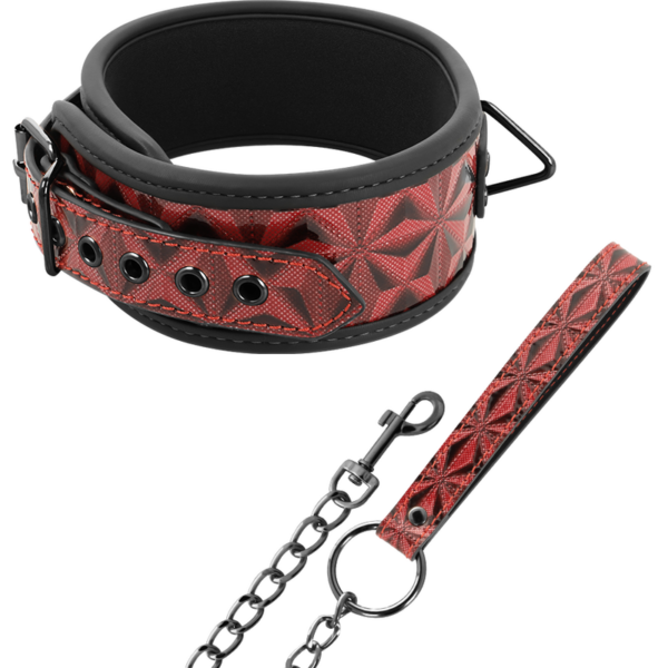 Imagen del artículo erótico BEGME - RED EDITION COLLAR CUERO VEGANO CON FORRO DE NEOPRENO de BEGME RED EDITION en la sección BDSM & BONDAGE |Bondage|Collares de Millenial Sexshop.