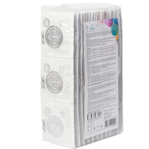 Imagen del artículo erótico BEPPY - PRESERVATIVOS NATURALES 72 UNITS de BEPPY en la sección PRESERVATIVOS |Normales de Millenial Sexshop.