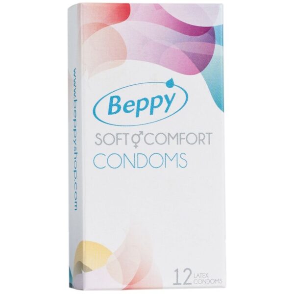 Imagen del artículo erótico BEPPY - SOFT AND COMFORT 12 PRESERVATIVOS de BEPPY en la sección PRESERVATIVOS |Normales de Millenial Sexshop.