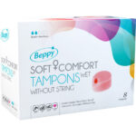 Imagen del artículo erótico BEPPY - TAMPONES LUBRICADOS 8 UDS de BEPPY en la sección DROGUERÍA |Tampón higiénico de Millenial Sexshop.