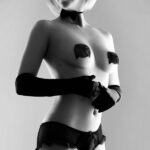 Imagen del artículo erótico BIJOUX - BURLESQUE CUBREPEZONES BRILLANTES CON LAZO de BIJOUX BURLESQUE PASTIES en la sección MODA & LENCERÍA|Lencería Mujer|Accesorios|Pezoneras de Millenial Sexshop.