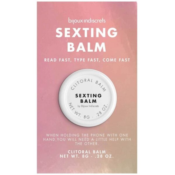 Imagen del artículo erótico BIJOUX - CLITHERAPY BALSAMO CLITORIS SEXTING BALM de BIJOUX LOVE COSMETIQUES en la sección DROGUERÍA |Estimulantes para Ellas|Intensificador Orgasmos de Millenial Sexshop.