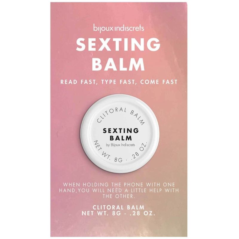 Imagen del artículo erótico BIJOUX - CLITHERAPY BALSAMO CLITORIS SEXTING BALM de BIJOUX LOVE COSMETIQUES en la sección DROGUERÍA |Estimulantes para Ellas|Intensificador Orgasmos de Millenial Sexshop.