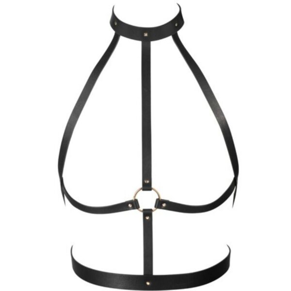 Imagen del artículo erótico BIJOUX INDISCRETS MAZE - ARNÉS H NEGRO de BIJOUX MAZE en la sección MODA & LENCERÍA|Lencería Mujer|Accesorios|Arnés para el cuerpo de Millenial Sexshop.