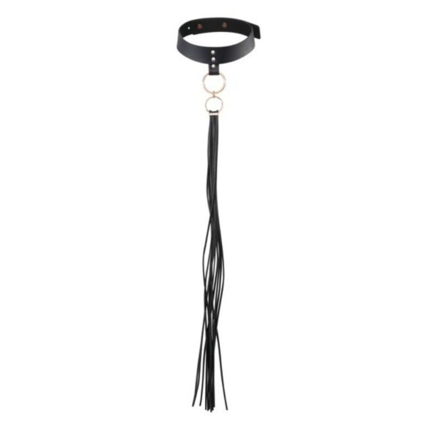 Imagen del artículo erótico BIJOUX INDISCRETS MAZE - COLLAR CON FLECOS NEGRO de BIJOUX MAZE en la sección BDSM & BONDAGE |Bondage|Collares de Millenial Sexshop.