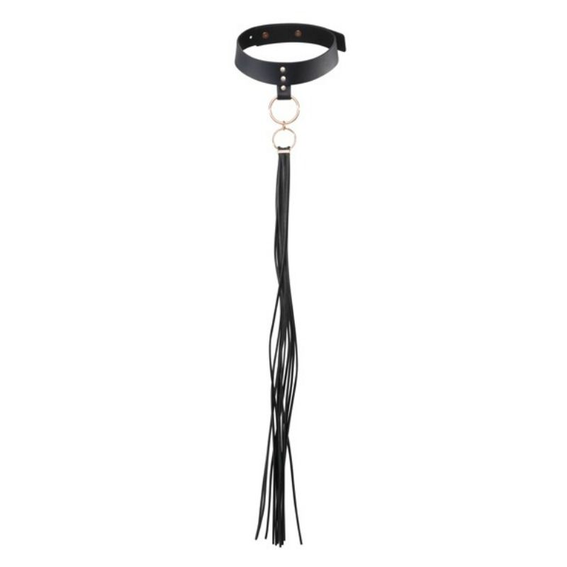 BIJOUX INDISCRETS MAZE - COLLAR CON FLECOS NEGRO-MillenialSexshop-BIJOUX MAZE Imagen del artículo erótico BIJOUX INDISCRETS MAZE - COLLAR CON FLECOS NEGRO de BIJOUX MAZE en la sección BDSM & BONDAGE |Bondage|Collares de Millenial Sexshop.