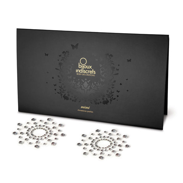 Imagen del artículo erótico BIJOUX - INDISCRETS MIMI PLATA de BIJOUX JEWELRY en la sección MODA & LENCERÍA|Lencería Mujer|Accesorios|Pezoneras de Millenial Sexshop.