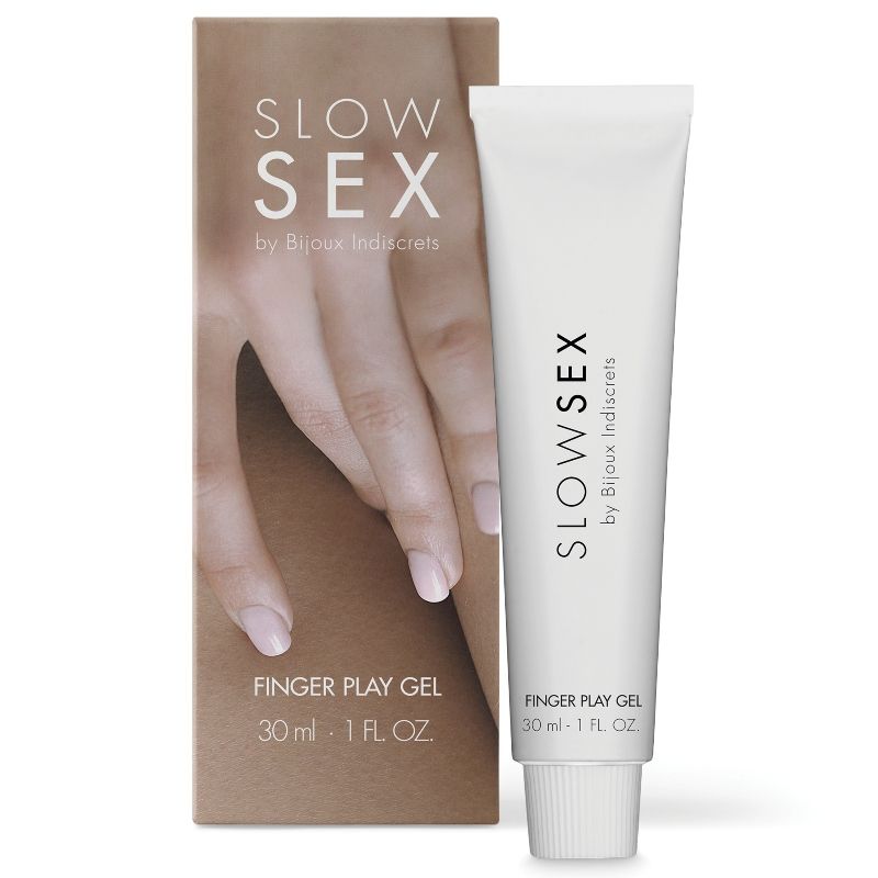 BIJOUX - SLOW SEX GEL DE MASAJE CON DEDOS 30 ML-MillenialSexshop-BIJOUX SLOW SEX Imagen del artículo erótico BIJOUX - SLOW SEX GEL DE MASAJE CON DEDOS 30 ML de BIJOUX SLOW SEX en la sección DROGUERÍA |Para Masajes|Aceites con Sabores de Millenial Sexshop.