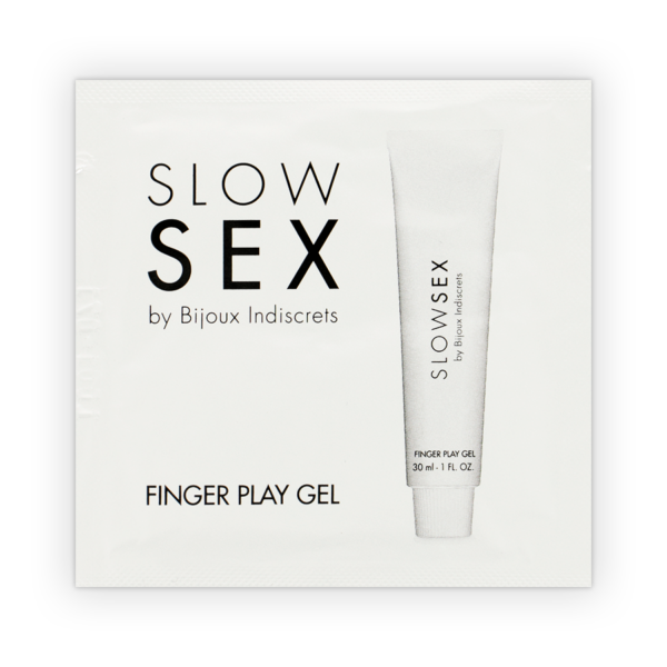 Imagen del artículo erótico BIJOUX - SLOW SEX GEL DE MASAJE CON DEDOS FINGER PLAY MONODOSIS de BIJOUX SLOW SEX en la sección DROGUERÍA |Para Masajes|Aceites sin sabores de Millenial Sexshop.